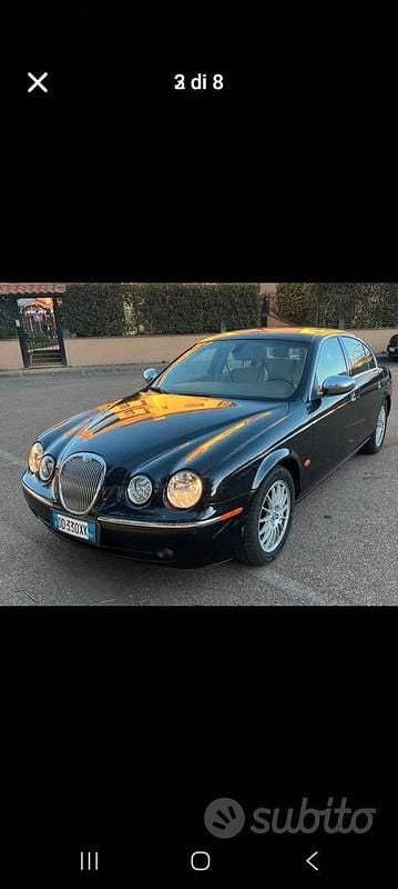 Usata Jaguar S-Type S 2006 Nero Berlina