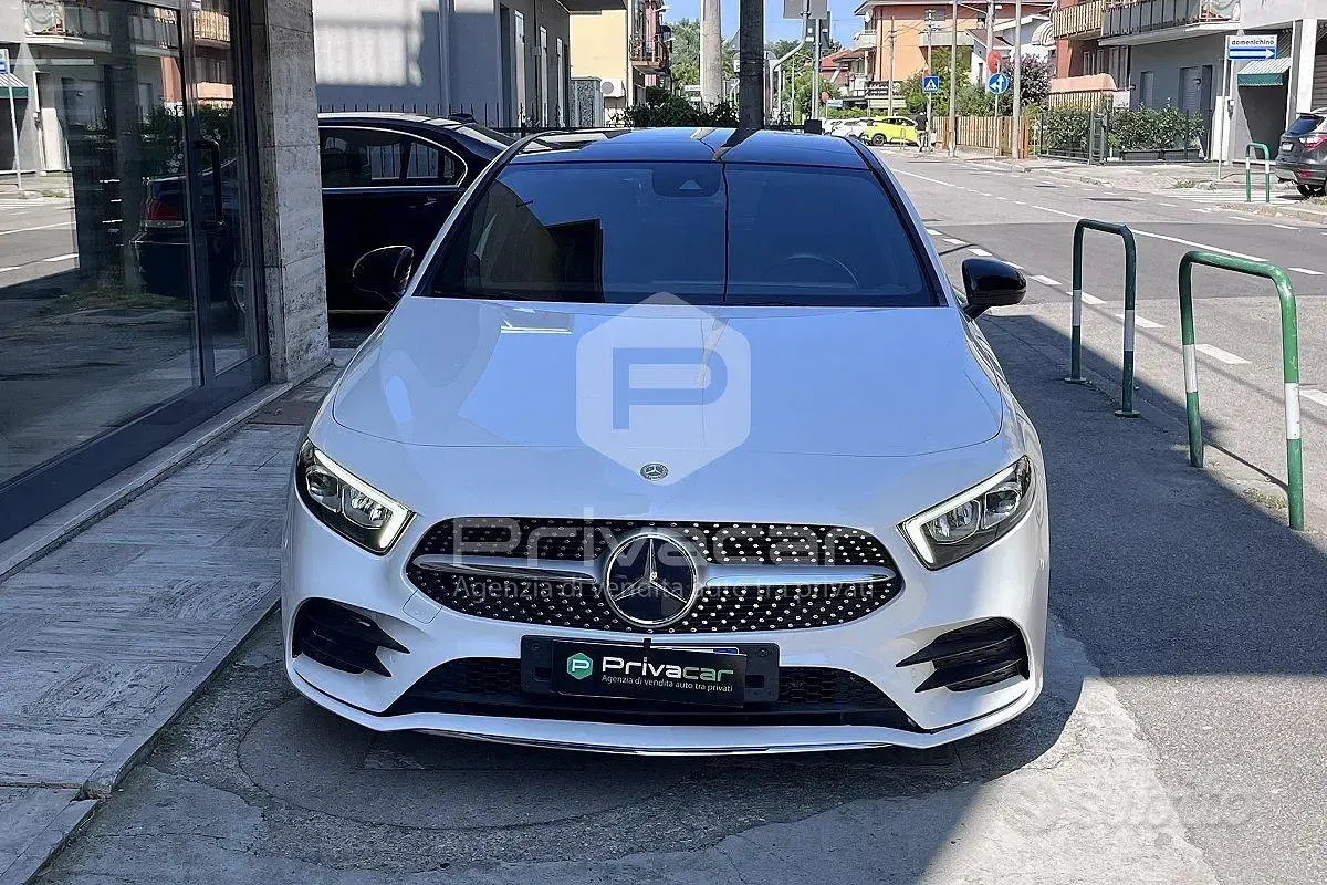 Usata Mercedes A180 Premium 136 CV (100 kW) 2020 Bianco Berlina