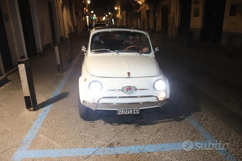 Usata Fiat 500 1970 Bianco Utilitaria