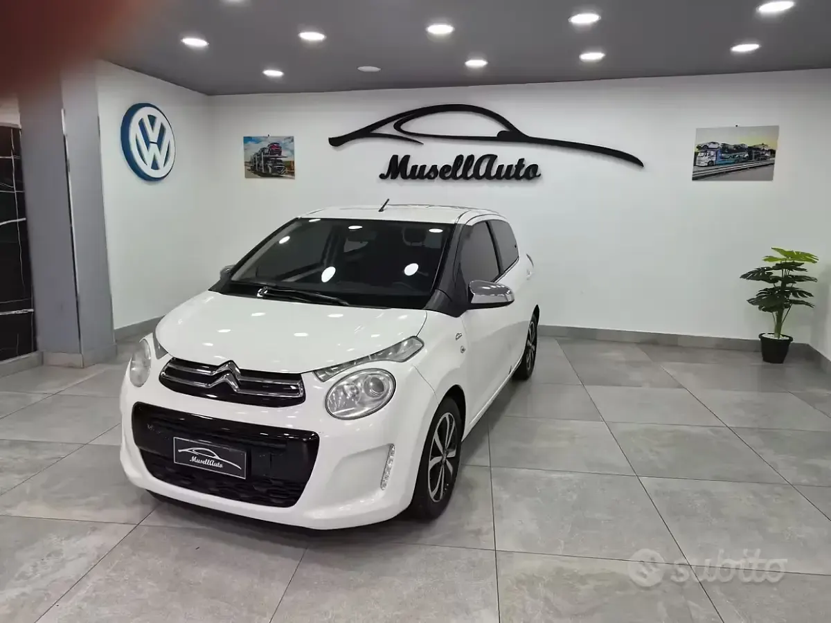 Usata Citroën C1 82 CV (60 kW) 2015 Bianco Utilitaria