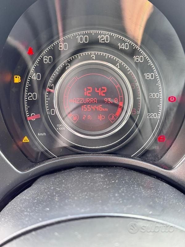 Usata Fiat 500 75 CV (55 kW) 2009 Grigio Cabrio