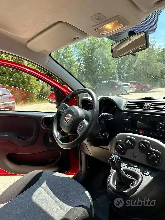 Usata Fiat Panda 69 CV (50 kW) 2020 Rosso Utilitaria