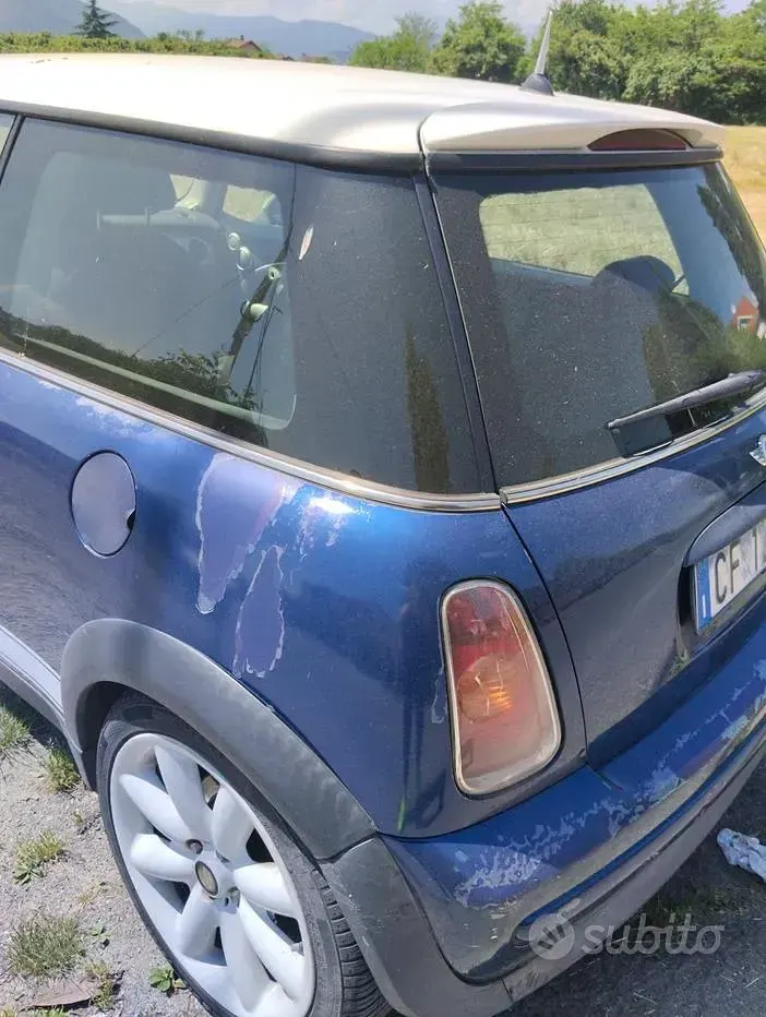 Usata Mini ONE 90 CV (66 kW) 2002 Blu Utilitaria