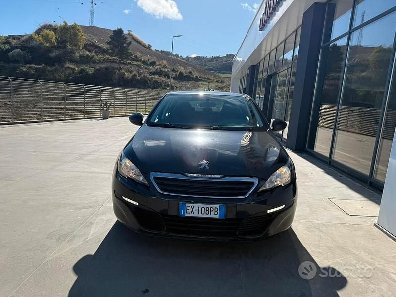 Usata Peugeot 308 Access 92 CV (67 kW) 2014 Blu Berlina