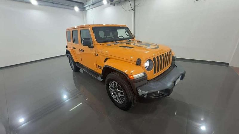 Usata Jeep Wrangler 272 CV (200 kW) 2021 Arancione SUV