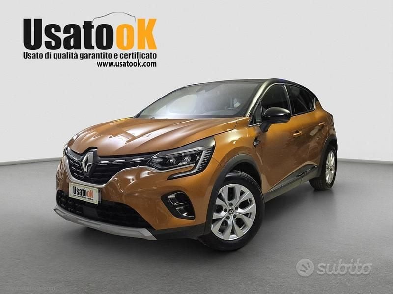 Usata Renault Captur 101 CV (74 kW) 2020 Arancione SUV