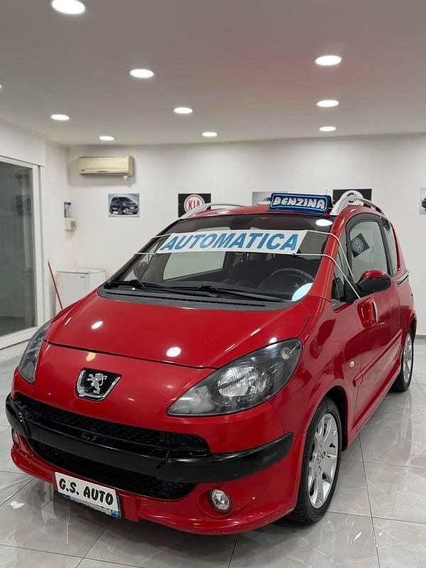 Usata Peugeot 1007 Sport 110 CV (80 kW) 2009 Rosso Monovolume