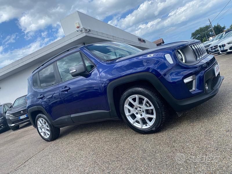 Usata Jeep Renegade Limited 130 CV (95 kW) 2021 Blu SUV