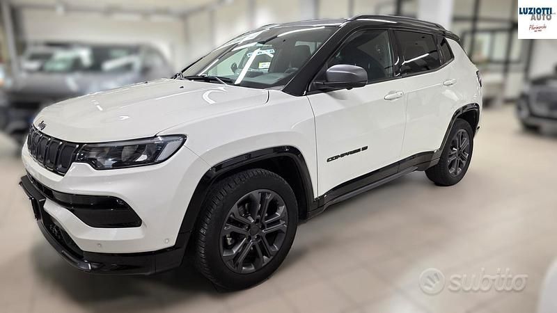 Usata Jeep Compass 80th Anniversary 131 CV (96 kW) 2021 Bianco SUV