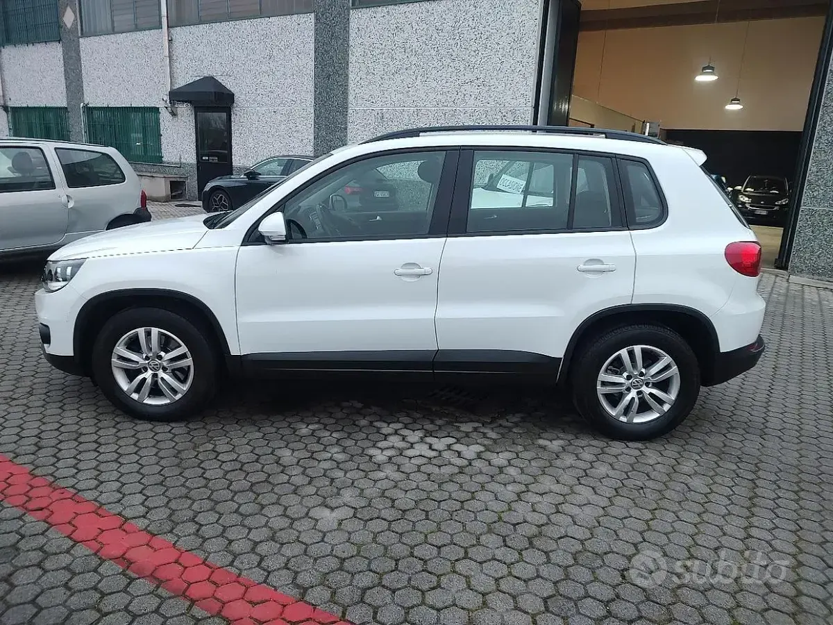 Usata VW Tiguan Trendline 122 CV (89 kW) 2014 Bianco SUV