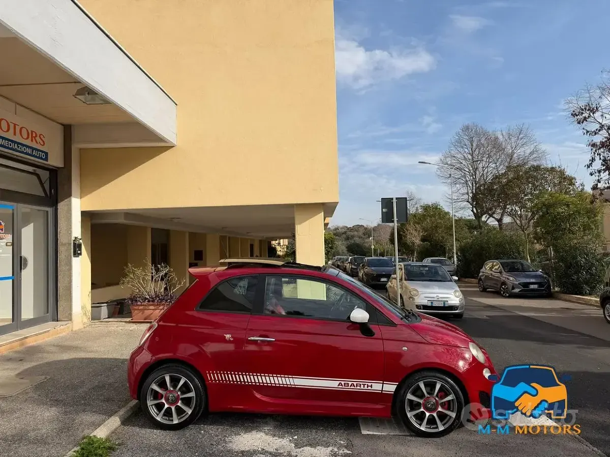 Usata Abarth 500 135 CV (99 kW) 2008 Rosso Utilitaria