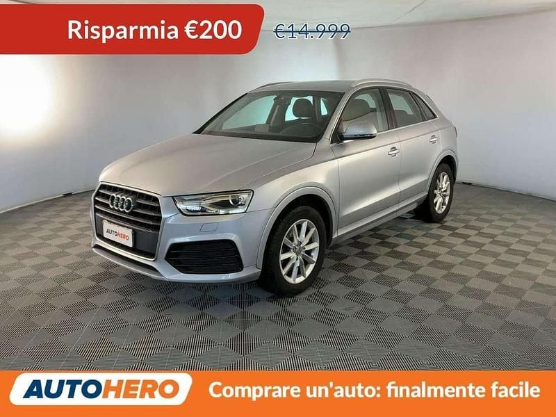 Usata Audi Q3 Business 120 CV (88 kW) 2017 Argento SUV