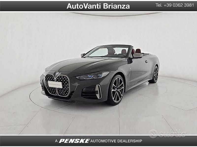 Usata BMW 440 Efficient Dynamics 374 CV (275 kW) 2022 Grigio Cabrio