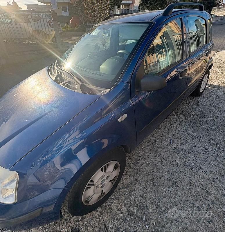 Usata Fiat Panda 60 CV (44 kW) 2007 Blu Utilitaria