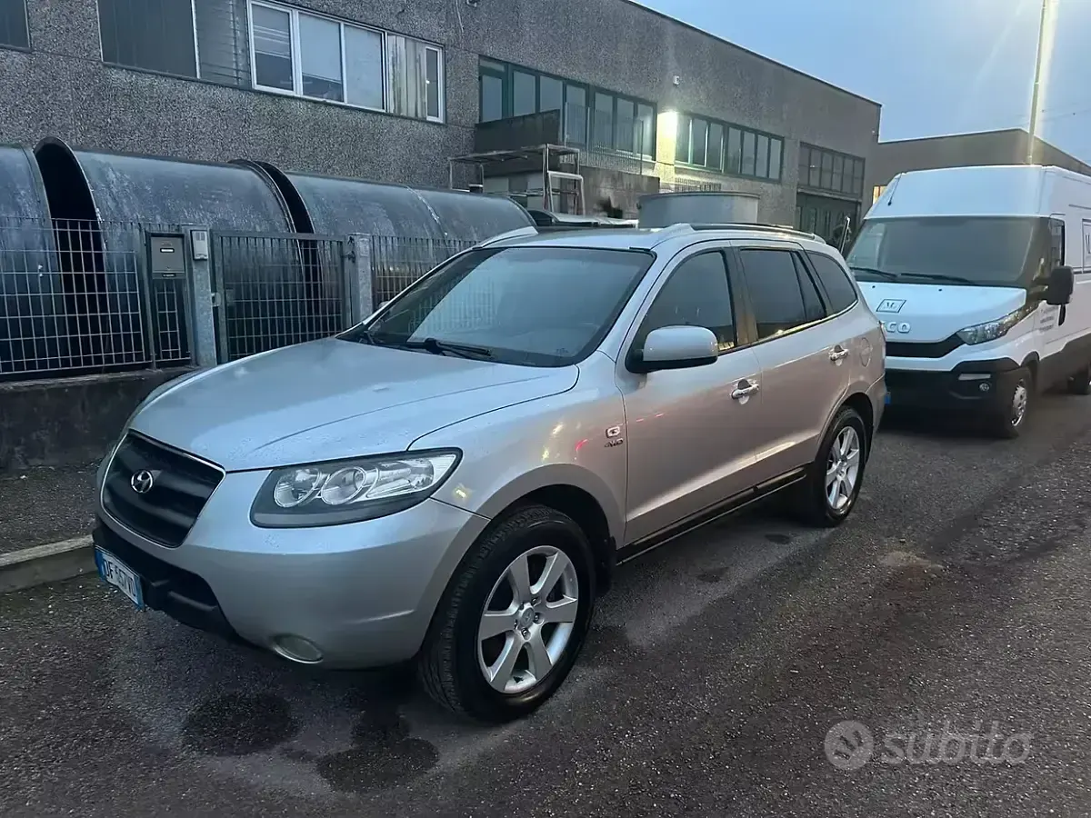 Usata Hyundai Santa Fe 155 CV (114 kW) 2007 Grigio SUV
