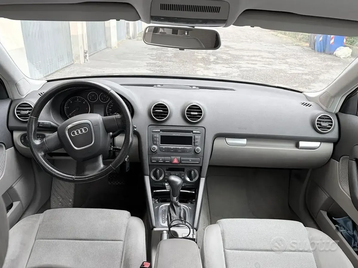 Usata Audi A3 170 CV (125 kW) 2007 Nero Utilitaria