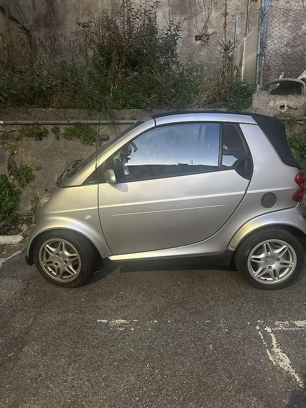 Usata Smart ForTwo Cabrio Brabus 75 CV (55 kW) 2003 Argento Cabrio