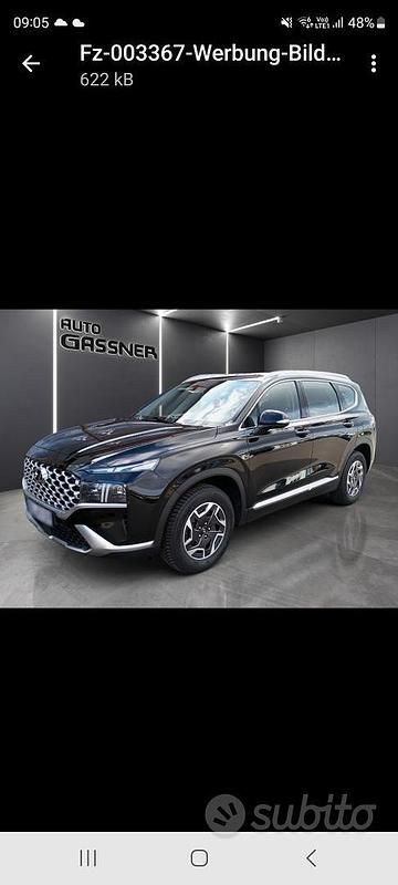 Usata Hyundai Santa Fe 2022 Nero SUV