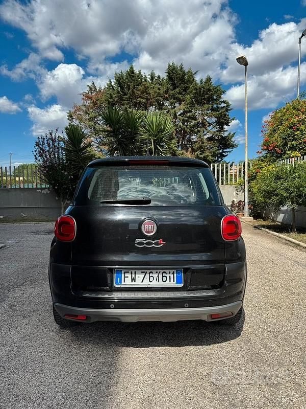 Usata Fiat 500L Cross 95 CV (69 kW) 2019 Nero Monovolume