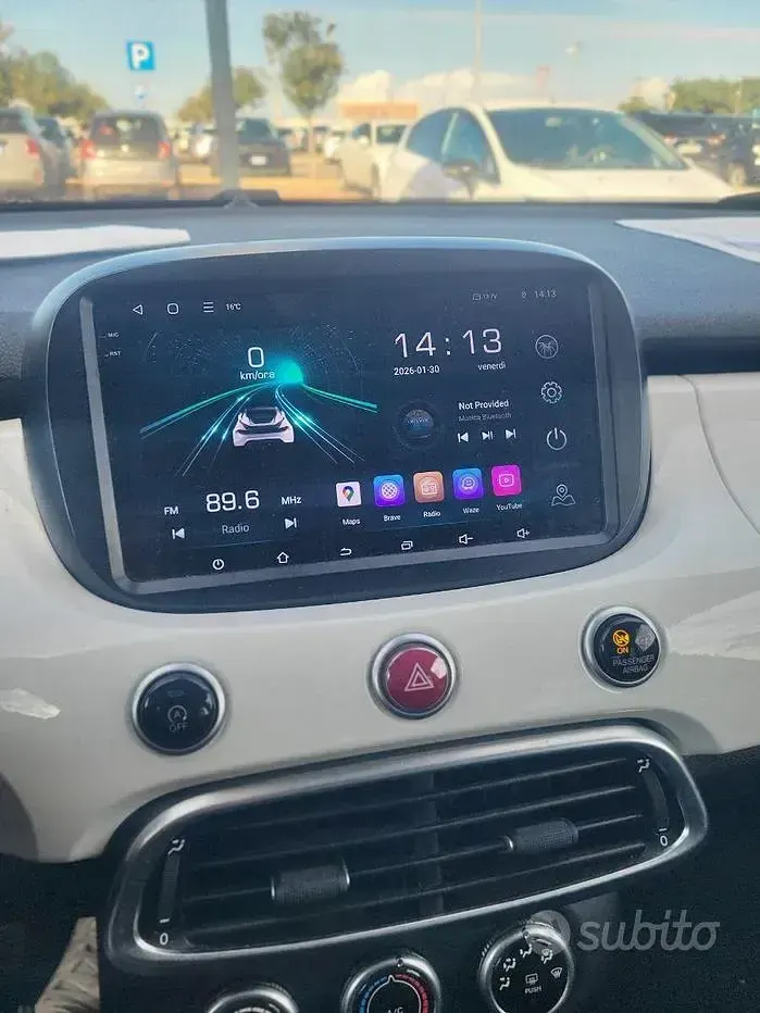 Usata Fiat 500 95 CV (69 kW) 2019 Bianco Station wagon
