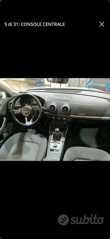 Usata Audi A3 Ambiente 116 CV (85 kW) 2017 Grigio Berlina