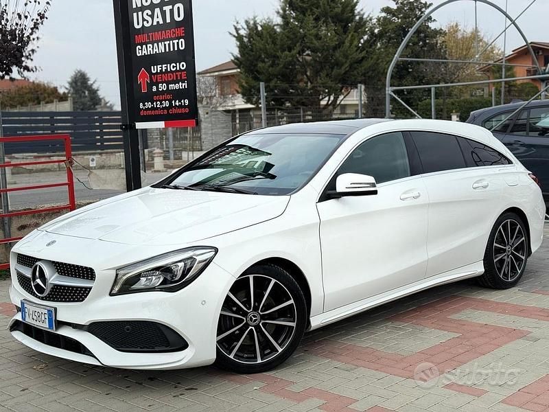 Usata Mercedes CLA220 Premium 177 CV (130 kW) 2019 Bianco Berlina