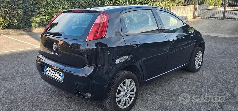 Usata Fiat Grande Punto 2017 Nero Utilitaria