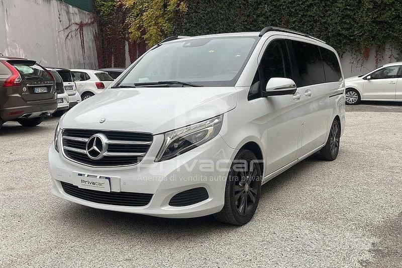 Usata Mercedes V220 Premium 163 CV (119 kW) 2017 Bianco Monovolume