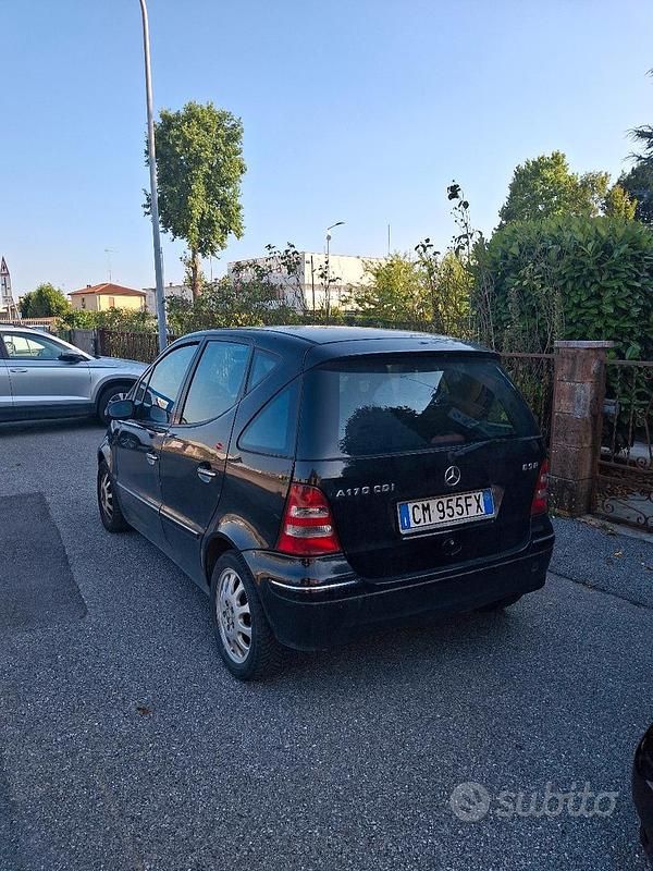 Usata Mercedes A170 95 CV (69 kW) 2004 Nero Berlina
