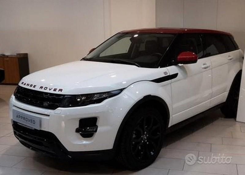 Usata Land Rover Range Rover evoque Dynamic 150 CV (110 kW) 2015 Bianco SUV