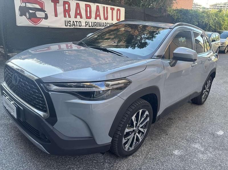 Grigio Usata 2022 Toyota Corolla Cross Trend SUV | 24.400 € (Buon prezzo) - Immagine 1/4