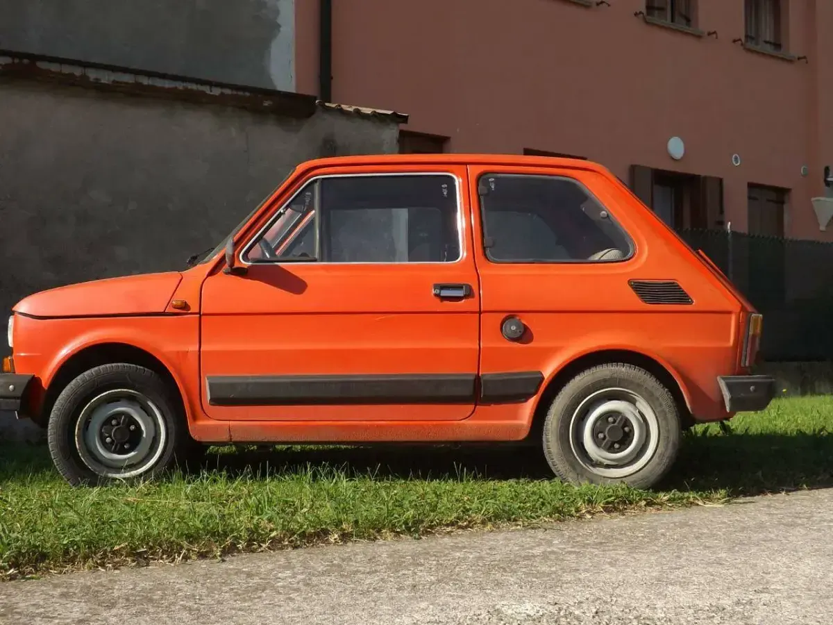Usata Fiat 126 24 CV (17 kW) 1981 Rosso Utilitaria