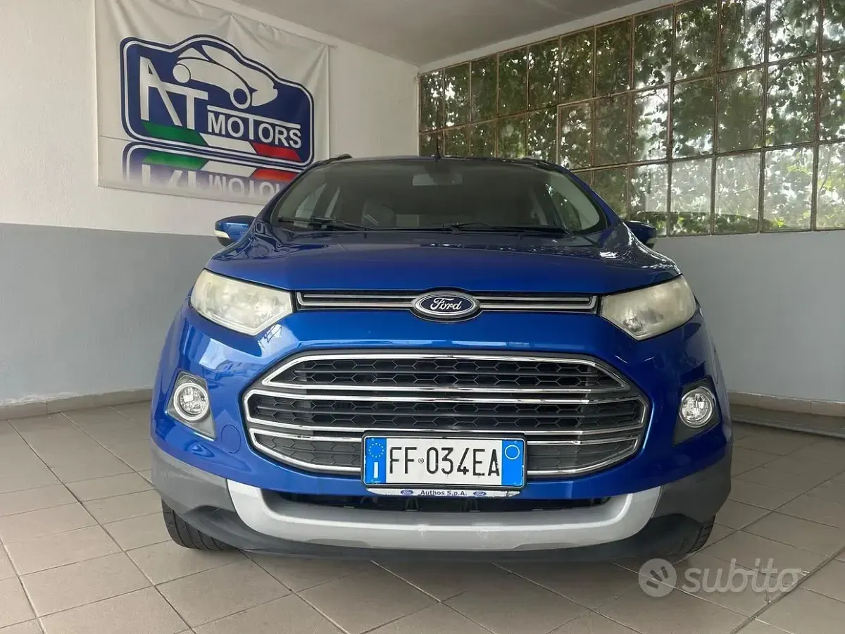 Usata Ford Ecosport Titanium 95 CV (69 kW) 2016 Bluazzurro SUV
