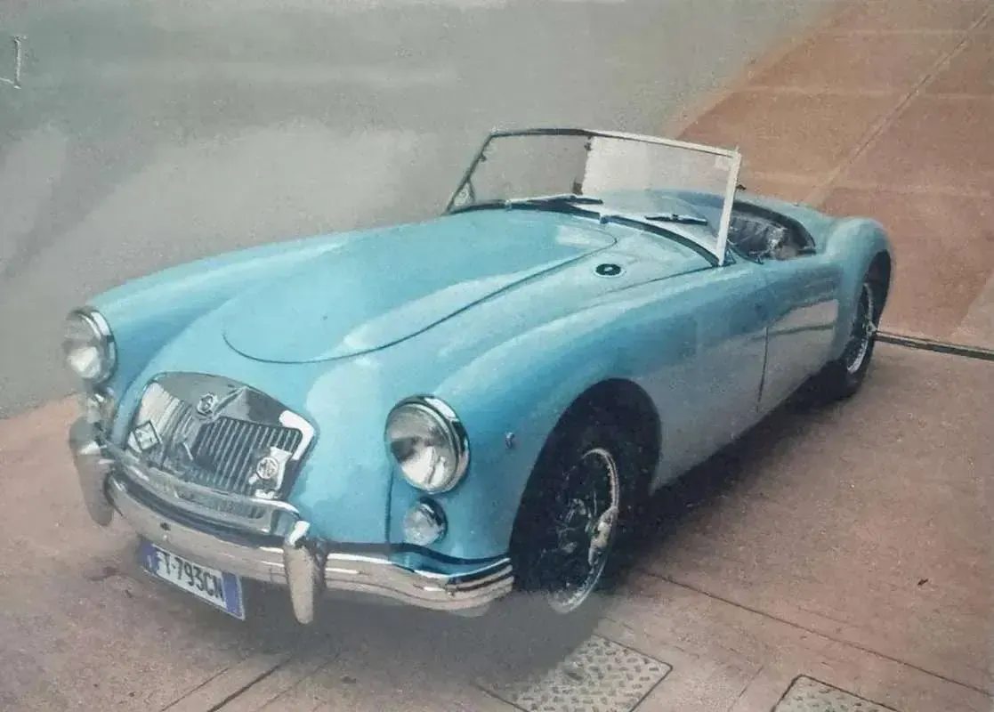Usata MG MGA 79 CV (58 kW) 1961 Blu/azzurro Cabrio