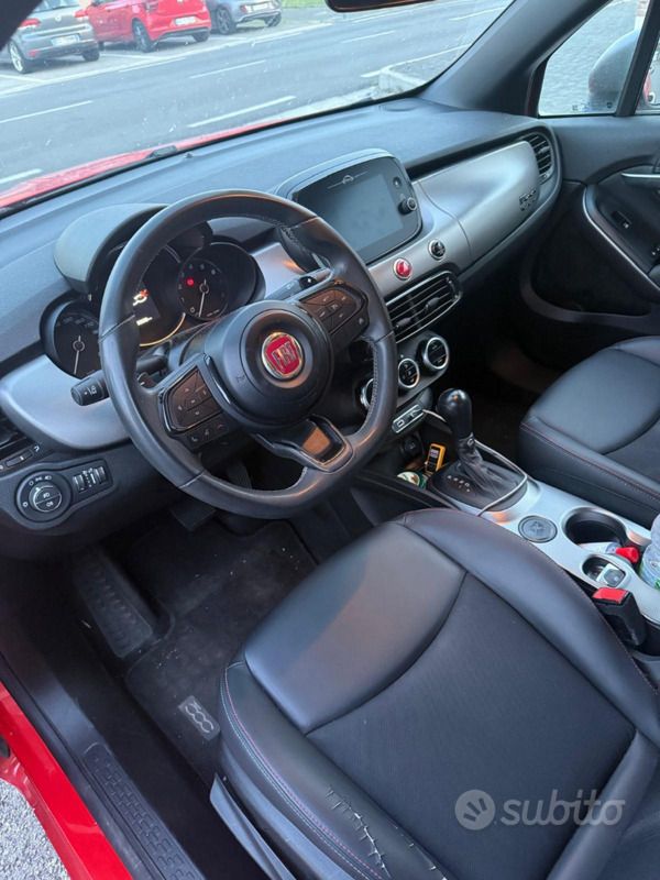 Usata Fiat 500X Sport 120 CV (88 kW) 2022 Rosso SUV