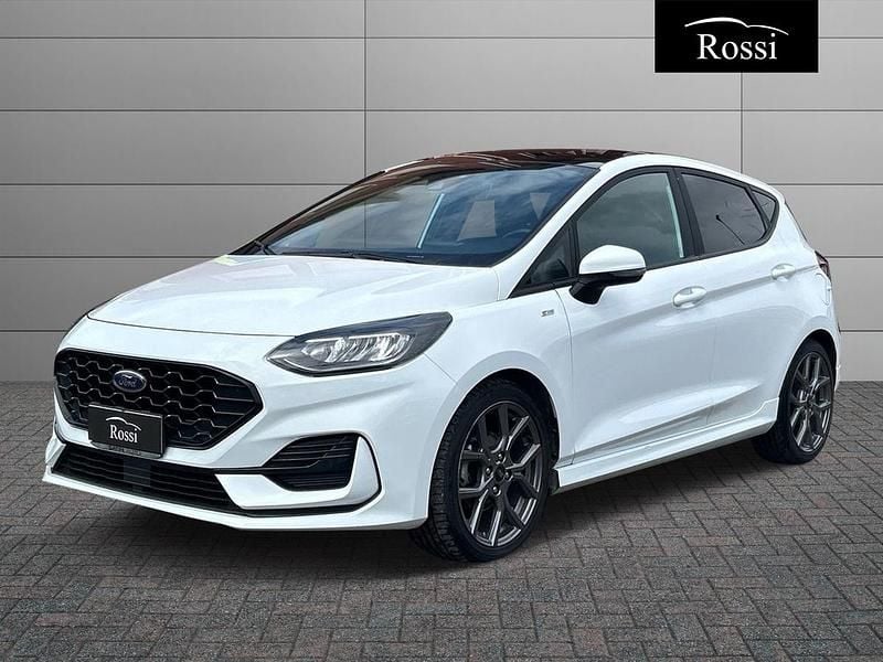 Usata Ford Fiesta ST-Line 125 CV (91 kW) 2022 Bianco Utilitaria