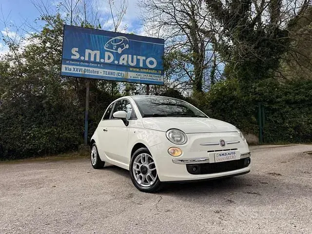 Usata Fiat 500 Lounge 69 CV (50 kW) 2009 Cabrio