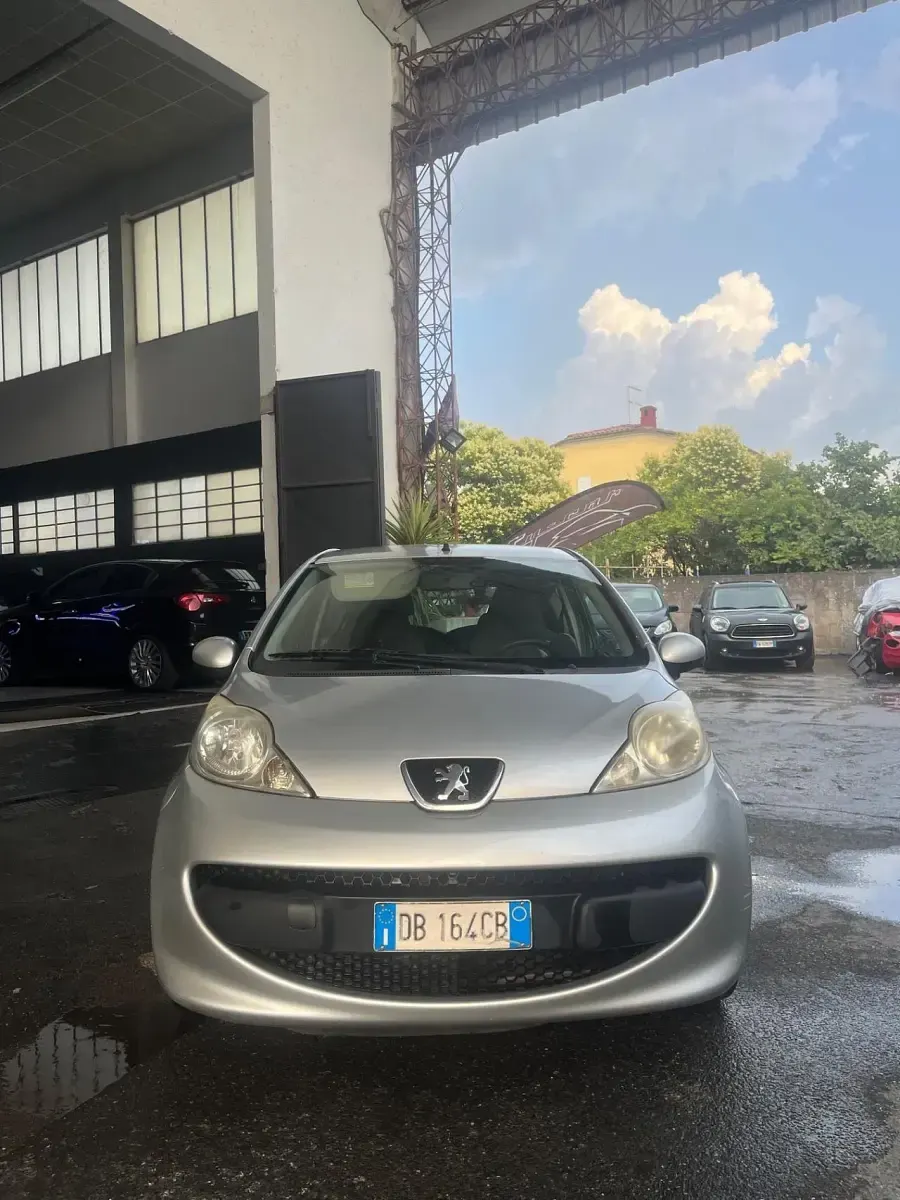 Usata Peugeot 107 67 CV (49 kW) 2006 Argento Utilitaria