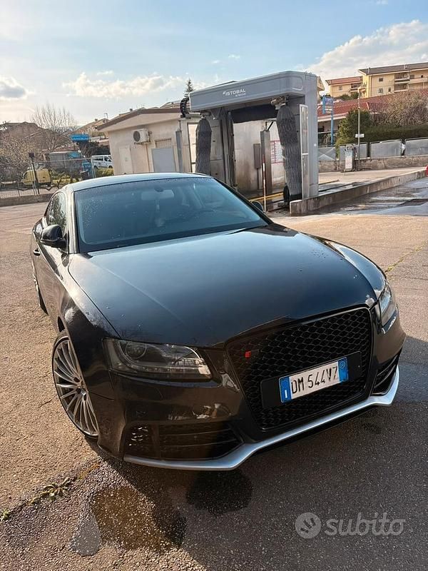 Usata Audi A5 190 CV (139 kW) 2008 Nero Coupé