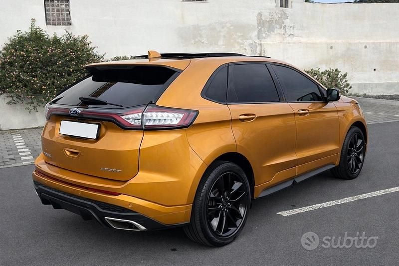 Usata Ford Edge Vignale 210 CV (154 kW) 2018 Arancione SUV