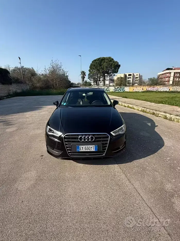 Usata Audi A3 Attraction 150 CV (110 kW) 2016 Nero Berlina