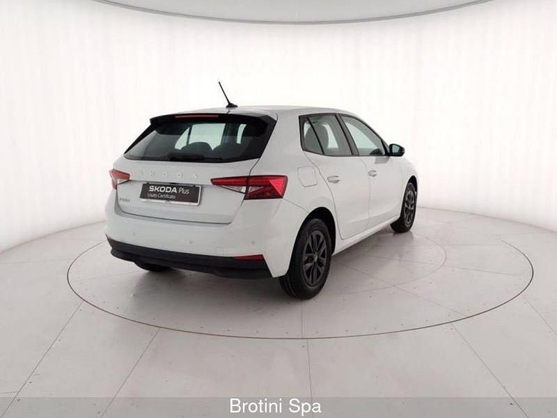 Nuova Skoda Fabia 80 CV (58 kW) 2025 Bianco metallizzato Berlina