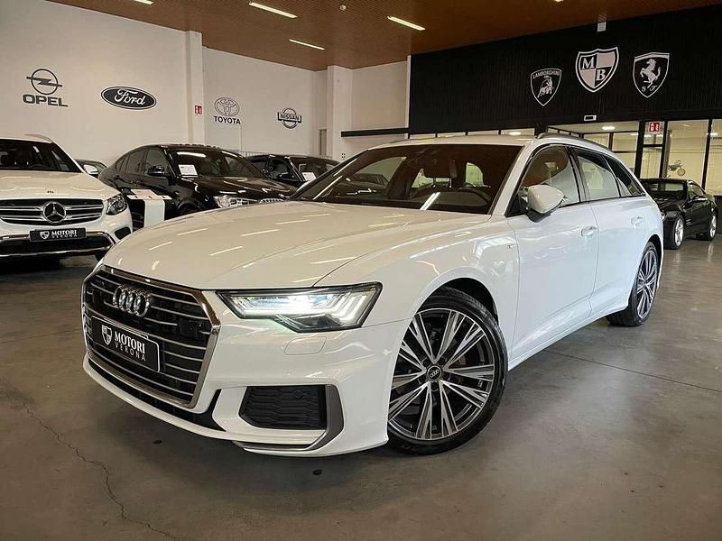Bianco Usata 2022 Audi A6 S-Line Station wagon | 25.400 € (Super prezzo) - Immagine 1/4