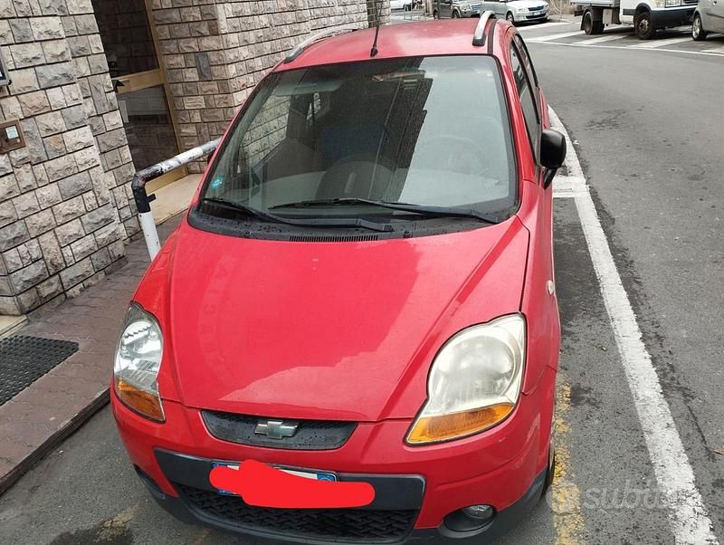 Usata Chevrolet Matiz 52 CV (38 kW) 2009 Rosso Utilitaria