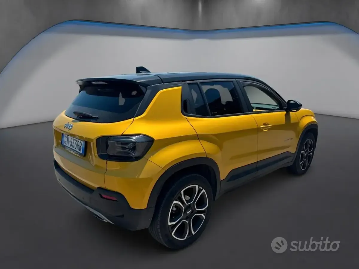 Usata Jeep Avenger Summit 101 CV (74 kW) 2023 Giallo SUV