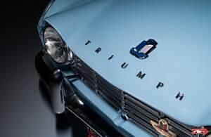 Usata Triumph TR4 100 CV (73 kW) 1962 Blu Cabrio
