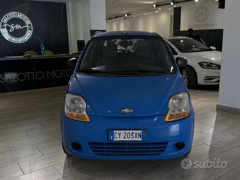 Usata Chevrolet Matiz 52 CV (38 kW) 2006 Blu Utilitaria