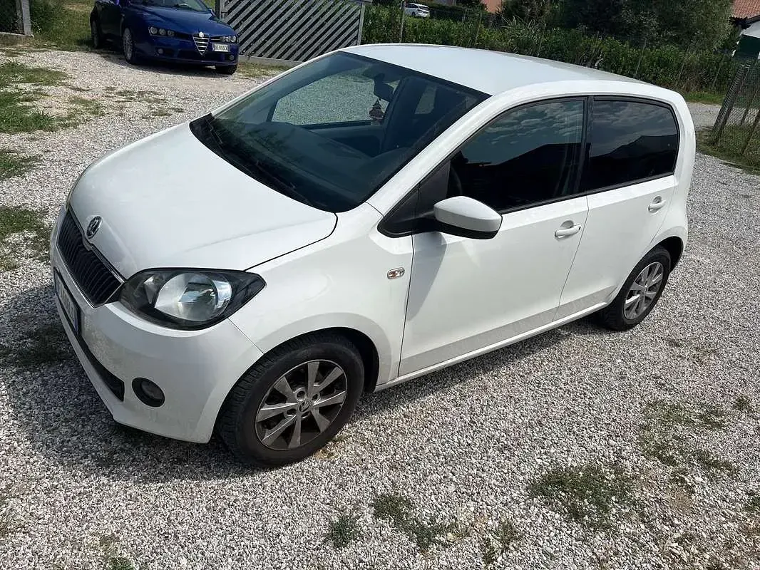 Usata Skoda Citigo Ambition 68 CV (50 kW) 2015 Bianco Utilitaria