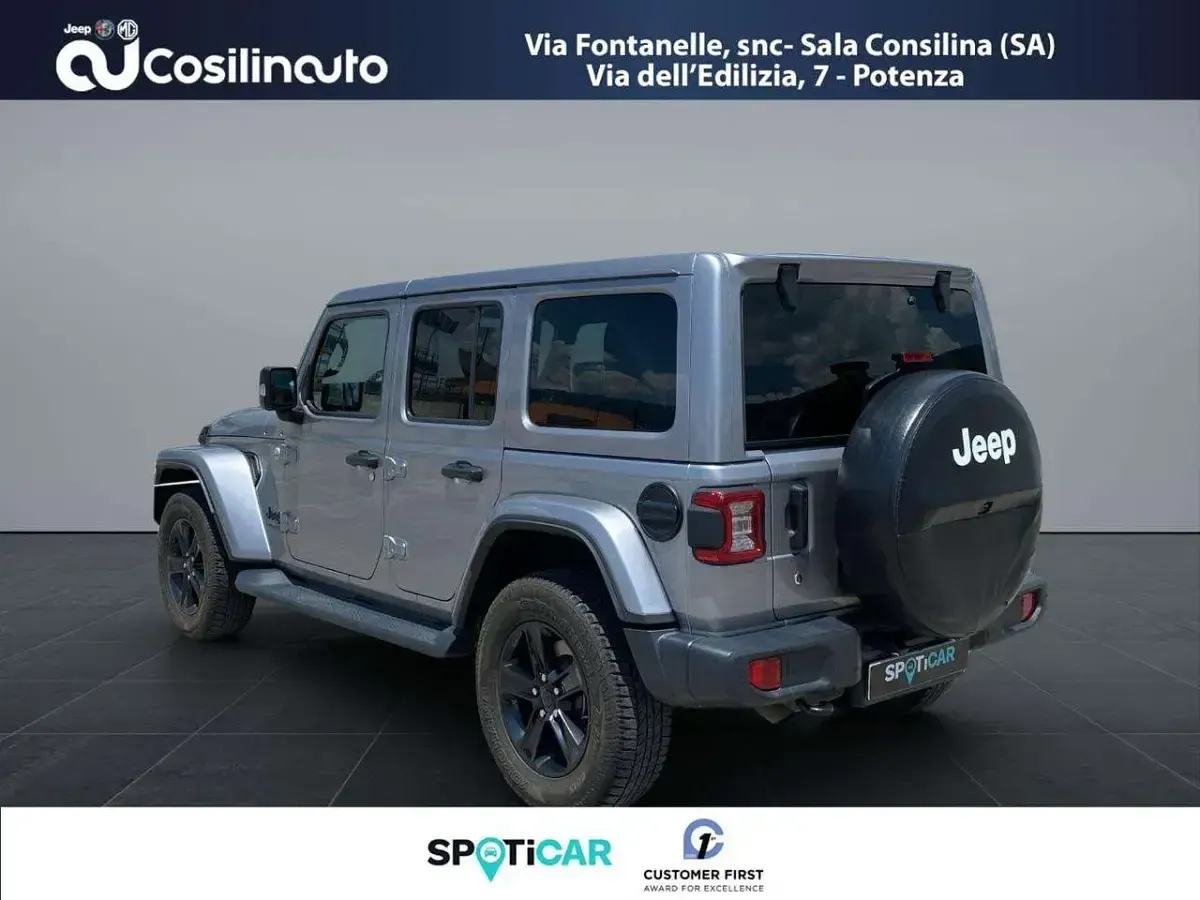 Usata Jeep Wrangler Unlimited 200 CV (147 kW) 2019 Grigio SUV