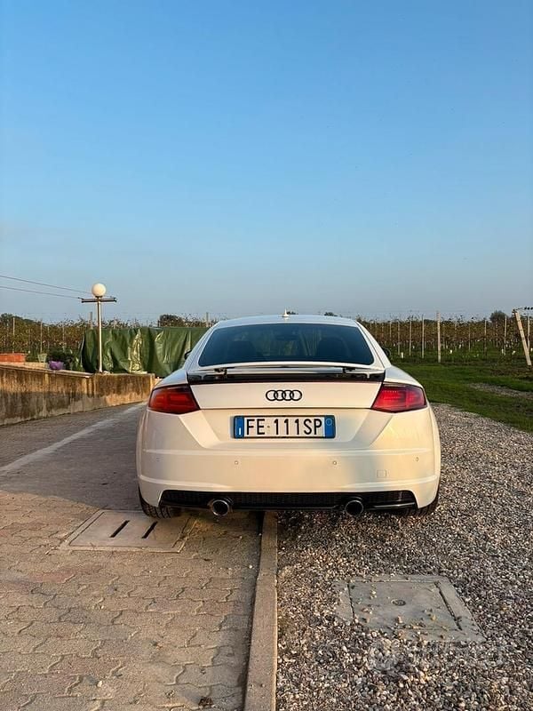 Usata Audi TT S-Line 184 CV (135 kW) 2015 Bianco Coupé